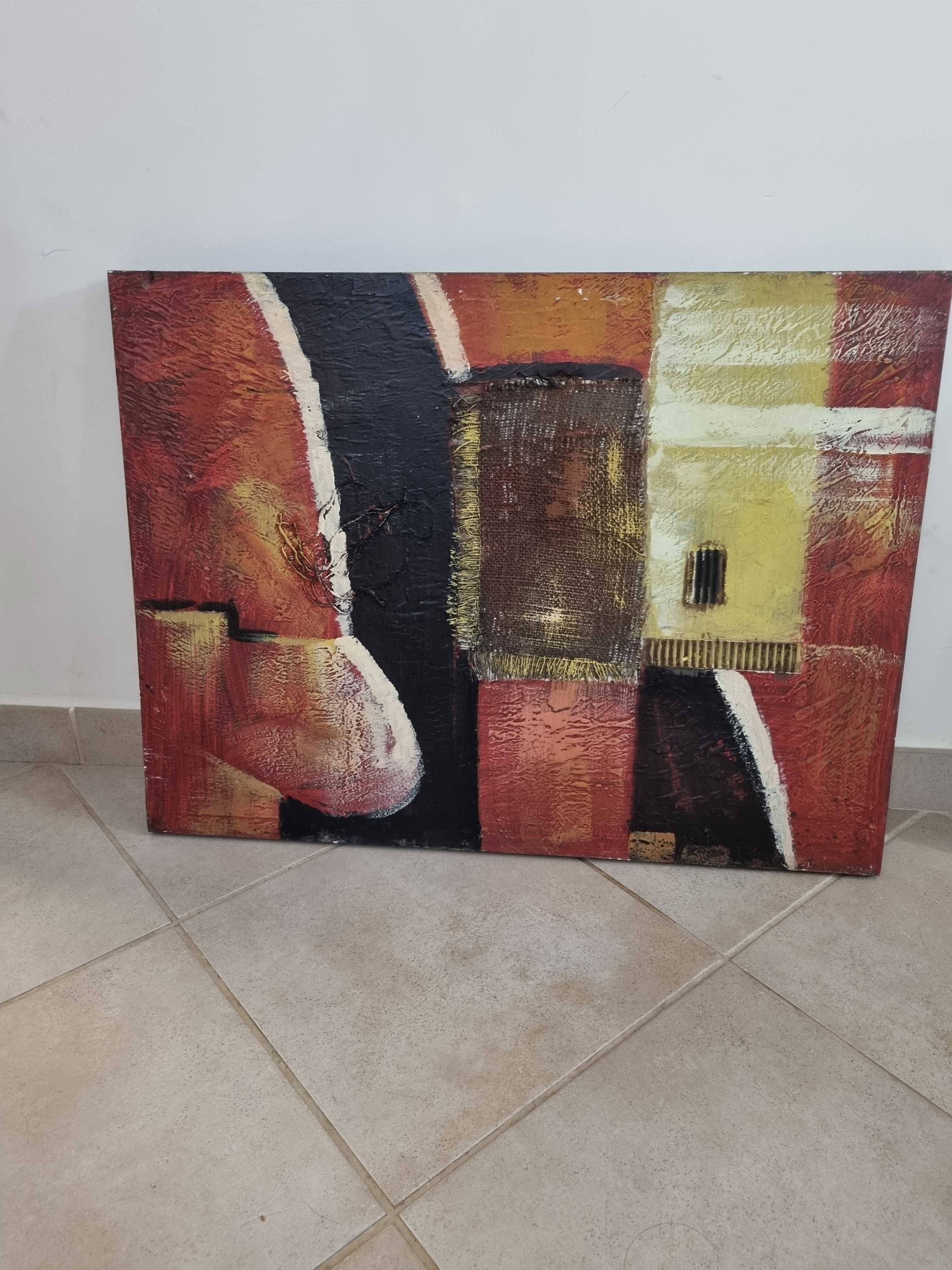 Quadros com relevo, como novos