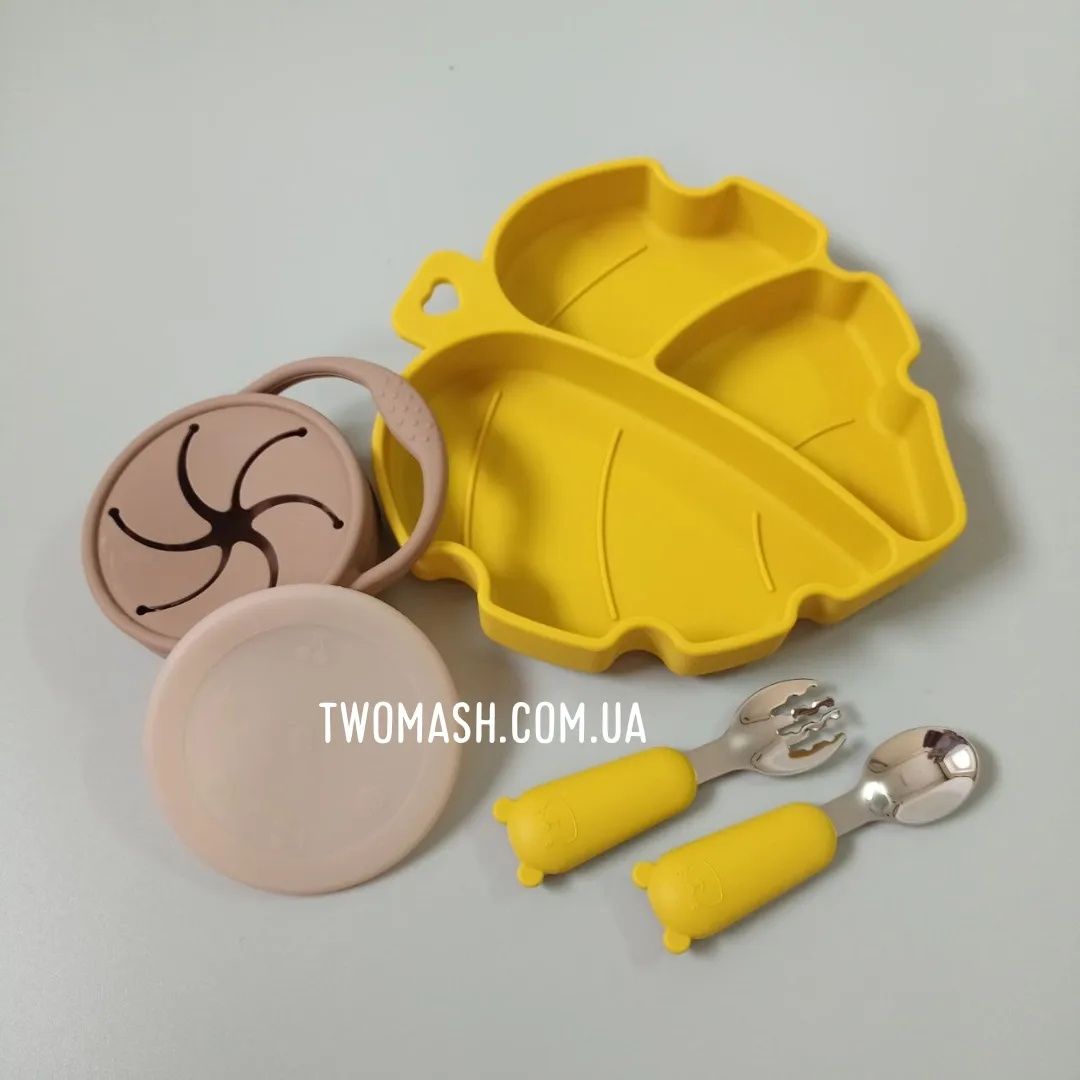 Дитячий силіконовий посуд Детская силиконовая посуда