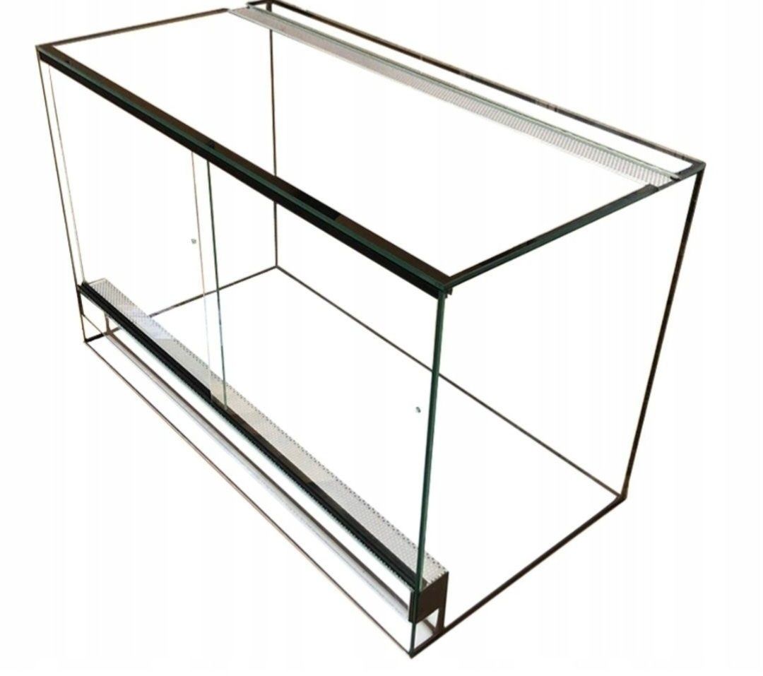 Terrarium szklane 120x50x50