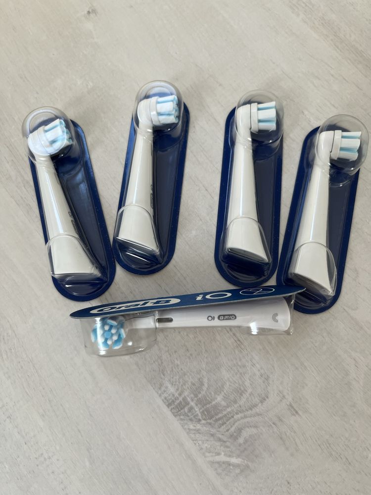 5 końcówek do Oral B IO. Oryginał.