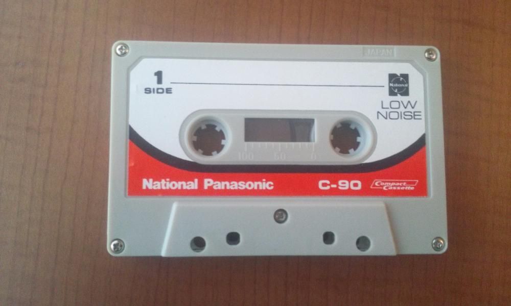 Редчайшая аудиокассета National Panasonic RT-90 NEW!