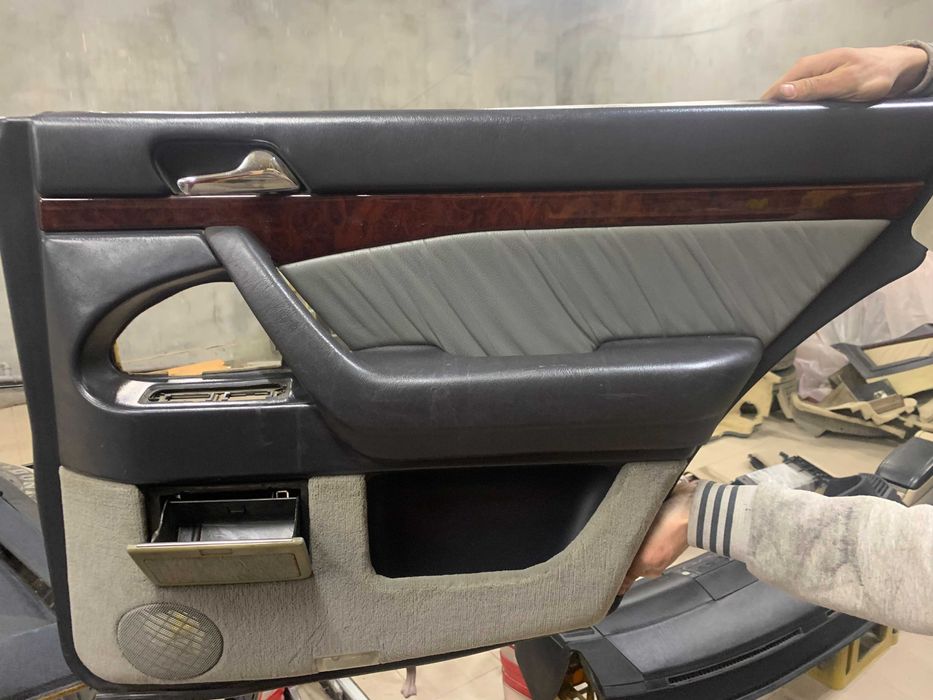 140 мерседес салон  остатки