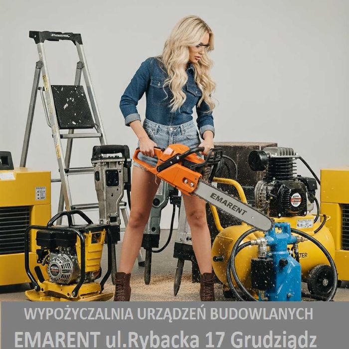 TANI WYNAJEM sprzętu budowlanego wypożyczalnia Grudziądz Rybacka 17