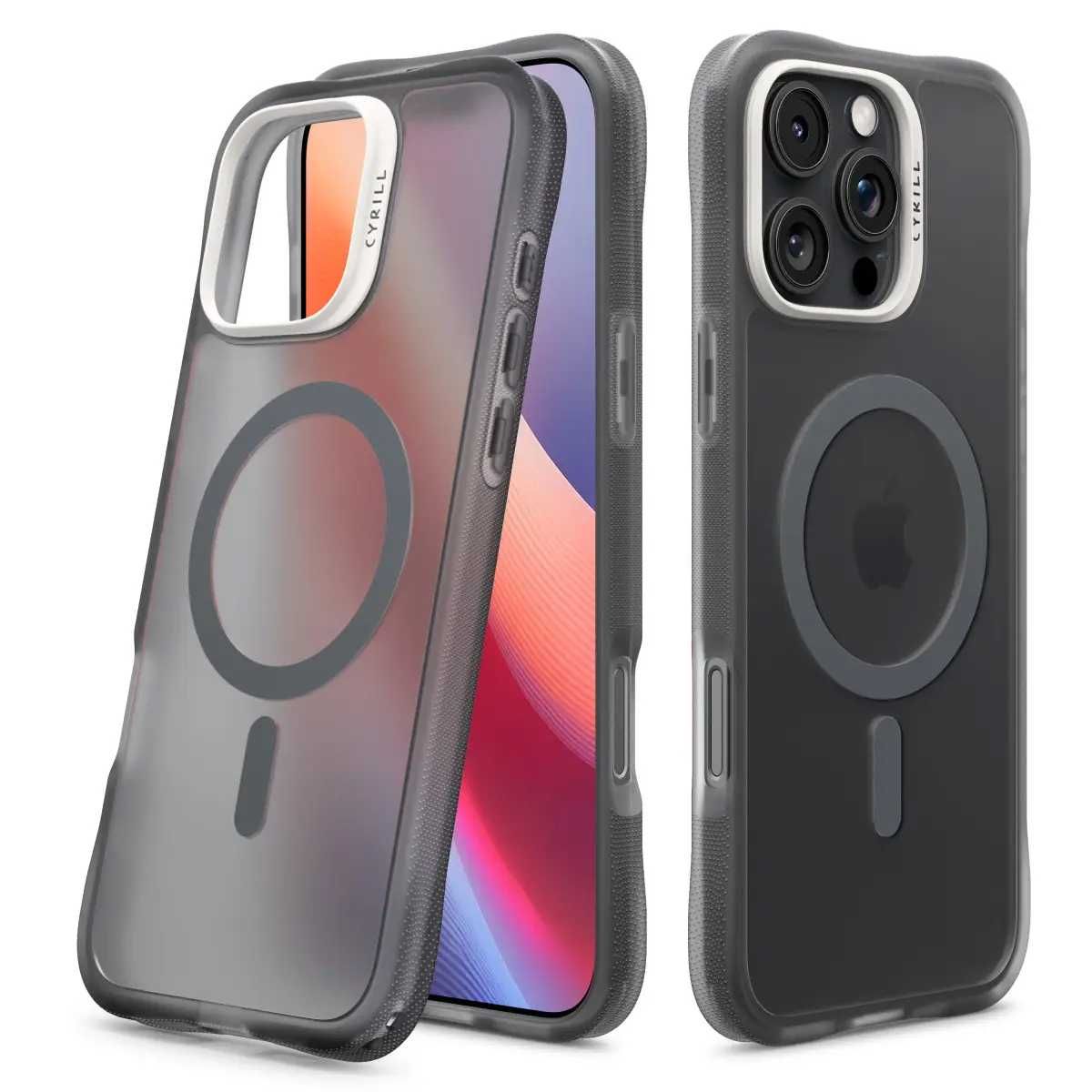 Чехол Cyrill Ultra Sheer Mag для iPhone 16 Pro Max Space Gray