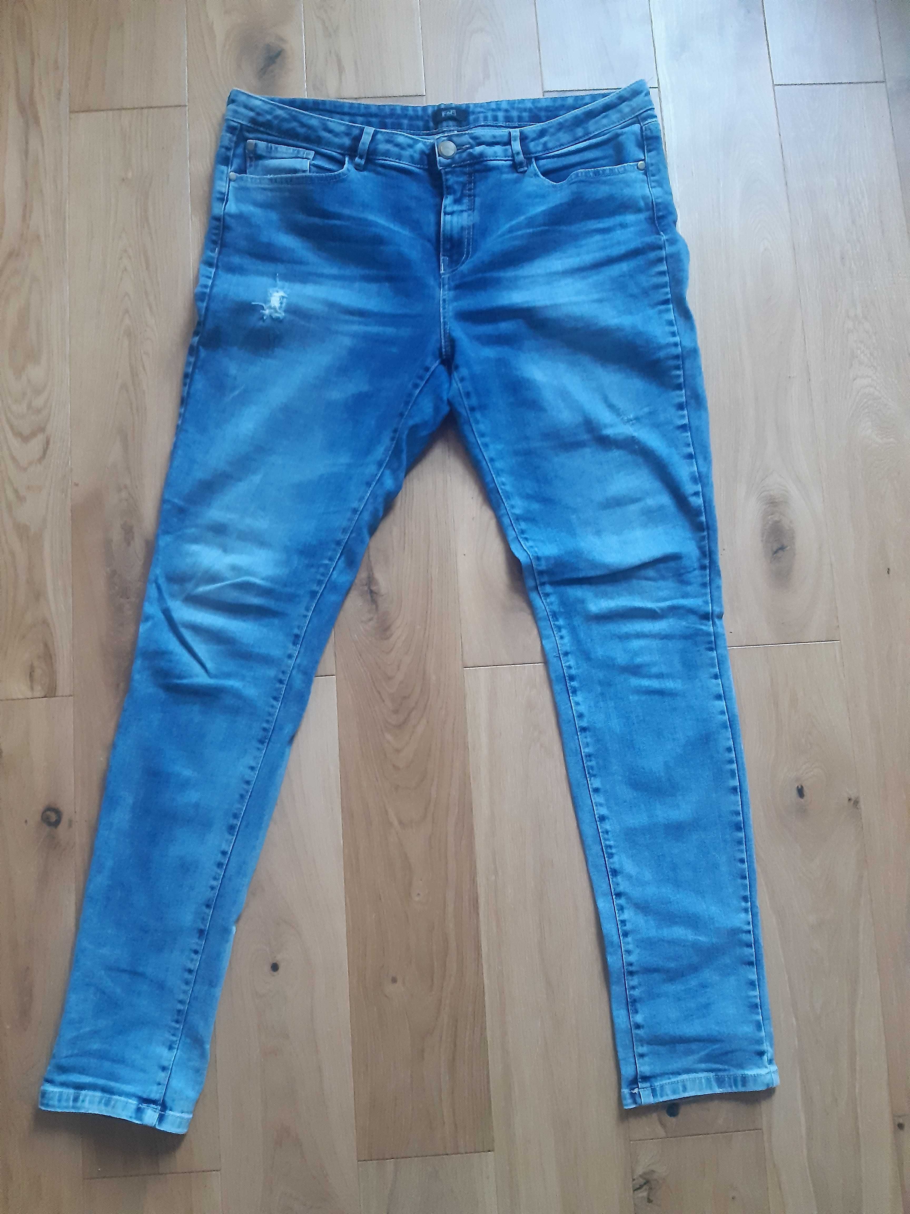 Spodnie jeansy damskie 44/ XL/ XXL