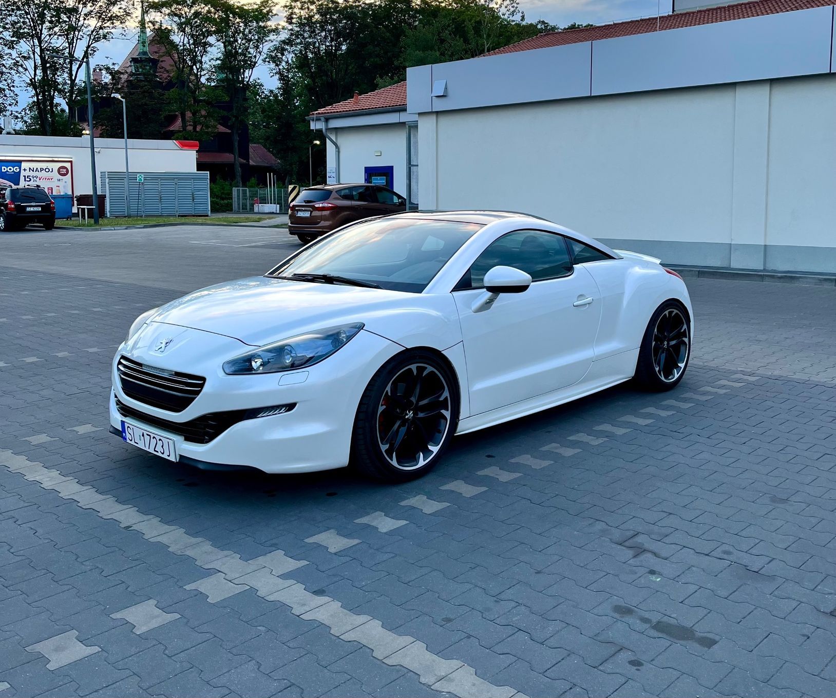 Peugeot RCZ Peugeot RCZ 1.6 THP 2013 coupe full opcja gwin remus biała perła navi
