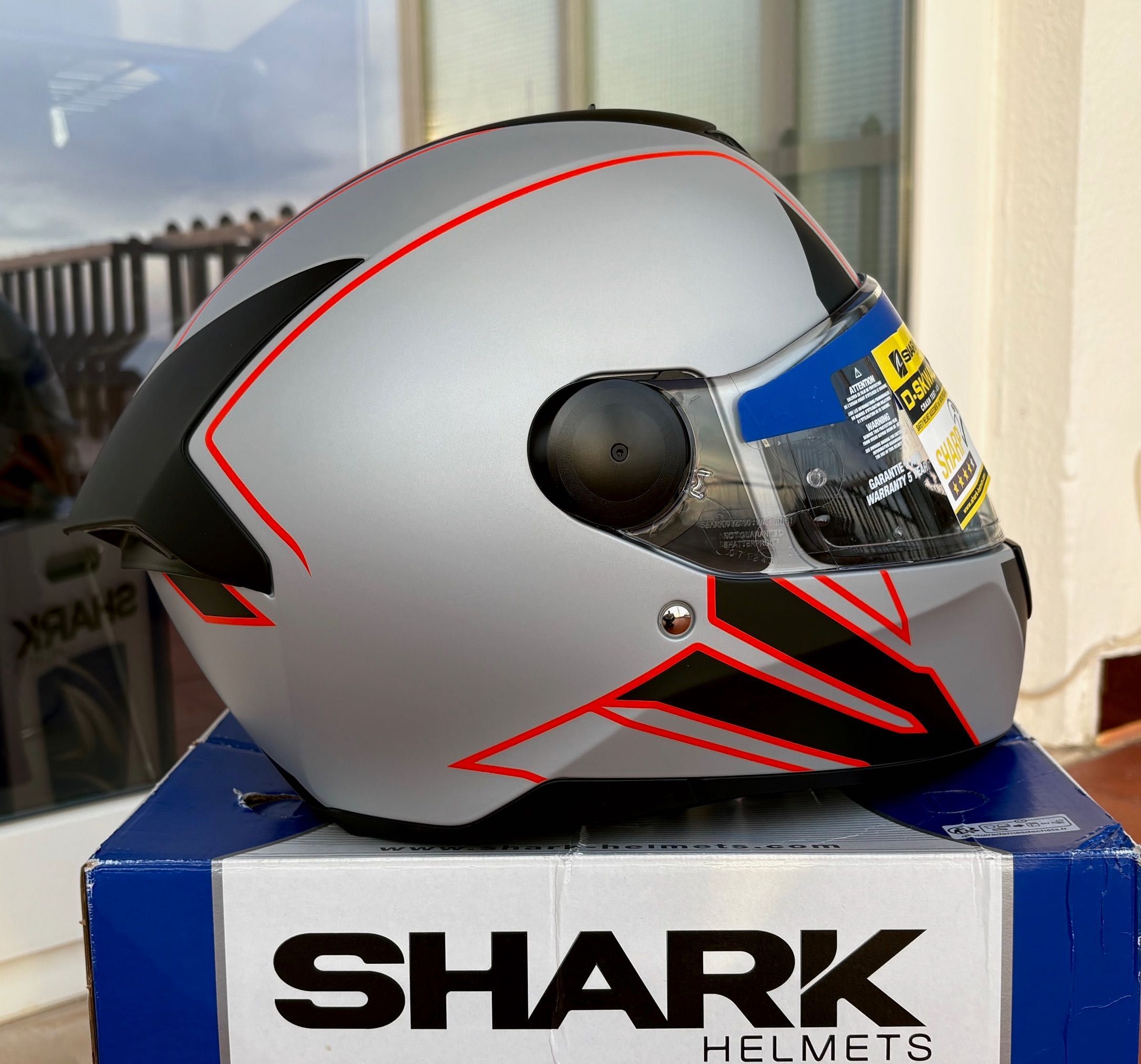 Capacete NOVO Shark D Skwal YAMAHA (35% Desconto) Tamanho L