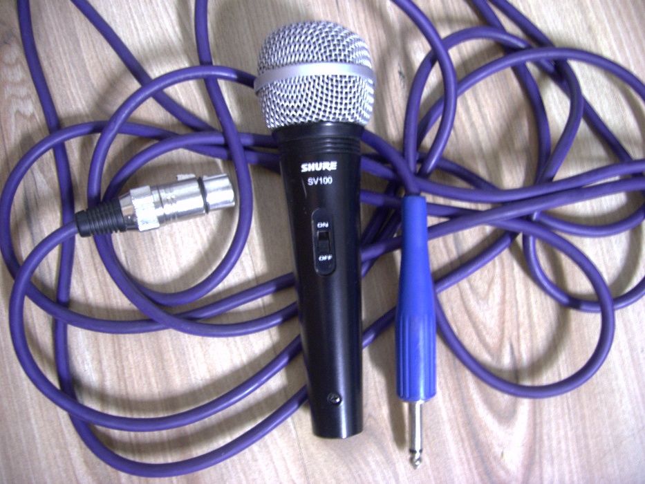 Kabel mikrofonowy 5 m duży jack jak nowy