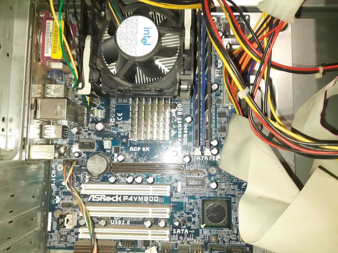 Офисный компьютер (системный блок). Intel 2.5GHz, 1Gb, Windows7