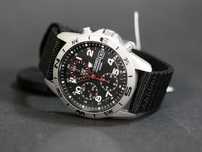 Годинник Seiko SND399P Black Nylon з хронографом Ø38мм