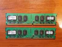Память Kingston 1 GB DDR2 800 MHz PC2-6400 (работает / не работает)