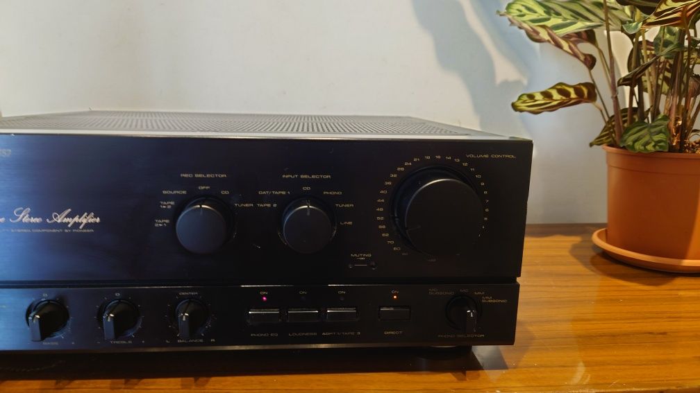 Pioneer A757 mk I wzmacniacz stereo, 2x100W, 19,5kg  vintage lata 80te