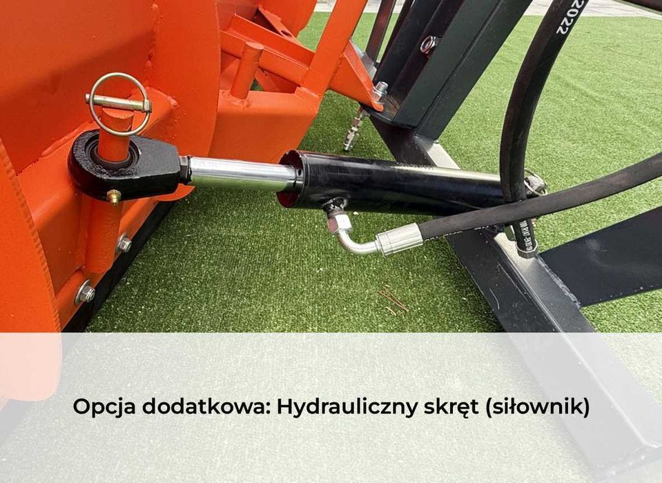 Pług do śniegu prosty 1,50m 2,00m 2,50m 3,00m do ciągnika traktora