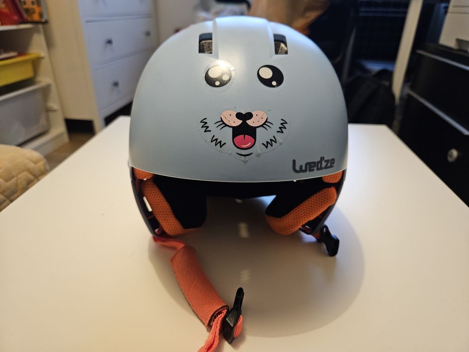 Kask narciarski dziecięcy Wedze Piste 500 BLUE – 48-52 cm