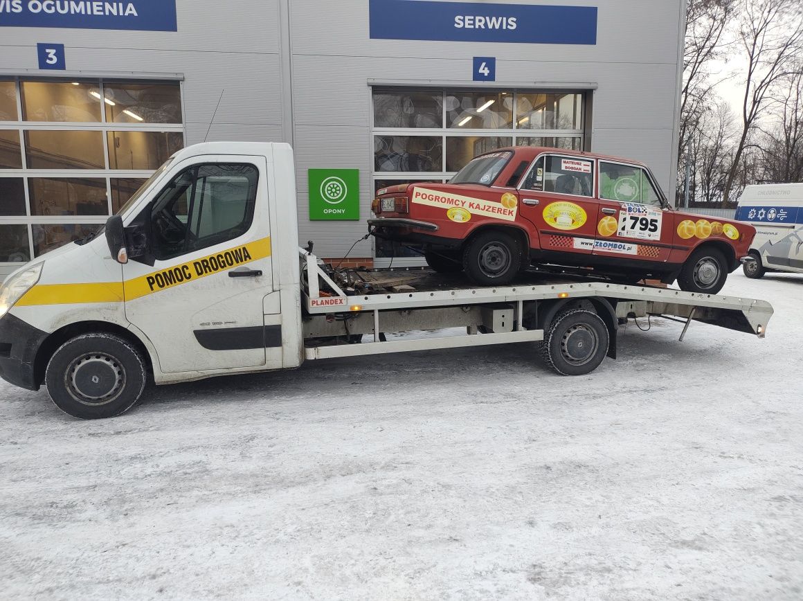 Pomoc Drogowa Piekary Śląskie 24H Laweta Holowanie Autolaweta Carrot