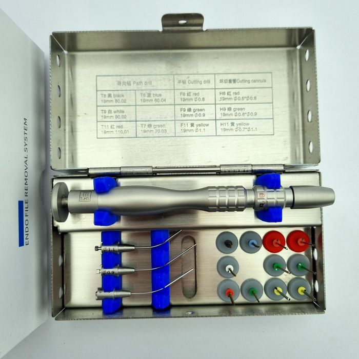 Система для видалення зламаних ендо файлів інструментів
Комплектація н
