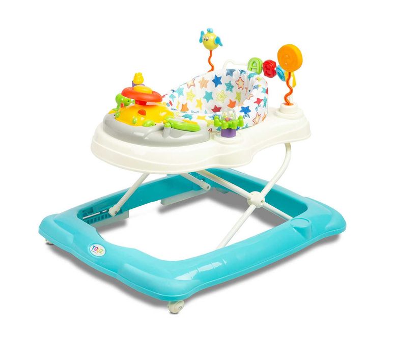 Edukacyjny chodzik siedzisko 360° STEPP light blue TOYZ-20392