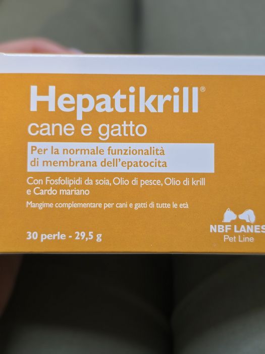 Hepatikrill 30 tabletek nowy 1 op na wątrobe pies kot