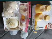 Laktator Medela Swing Maxi, calma, podgrzewacz, butelki Browns 270 ...