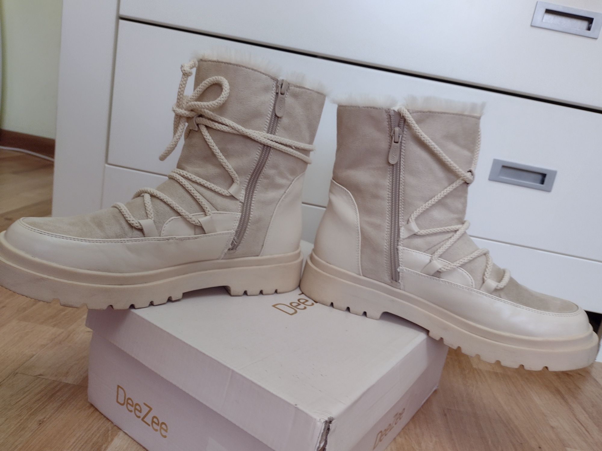 Buty trapery damskie 41