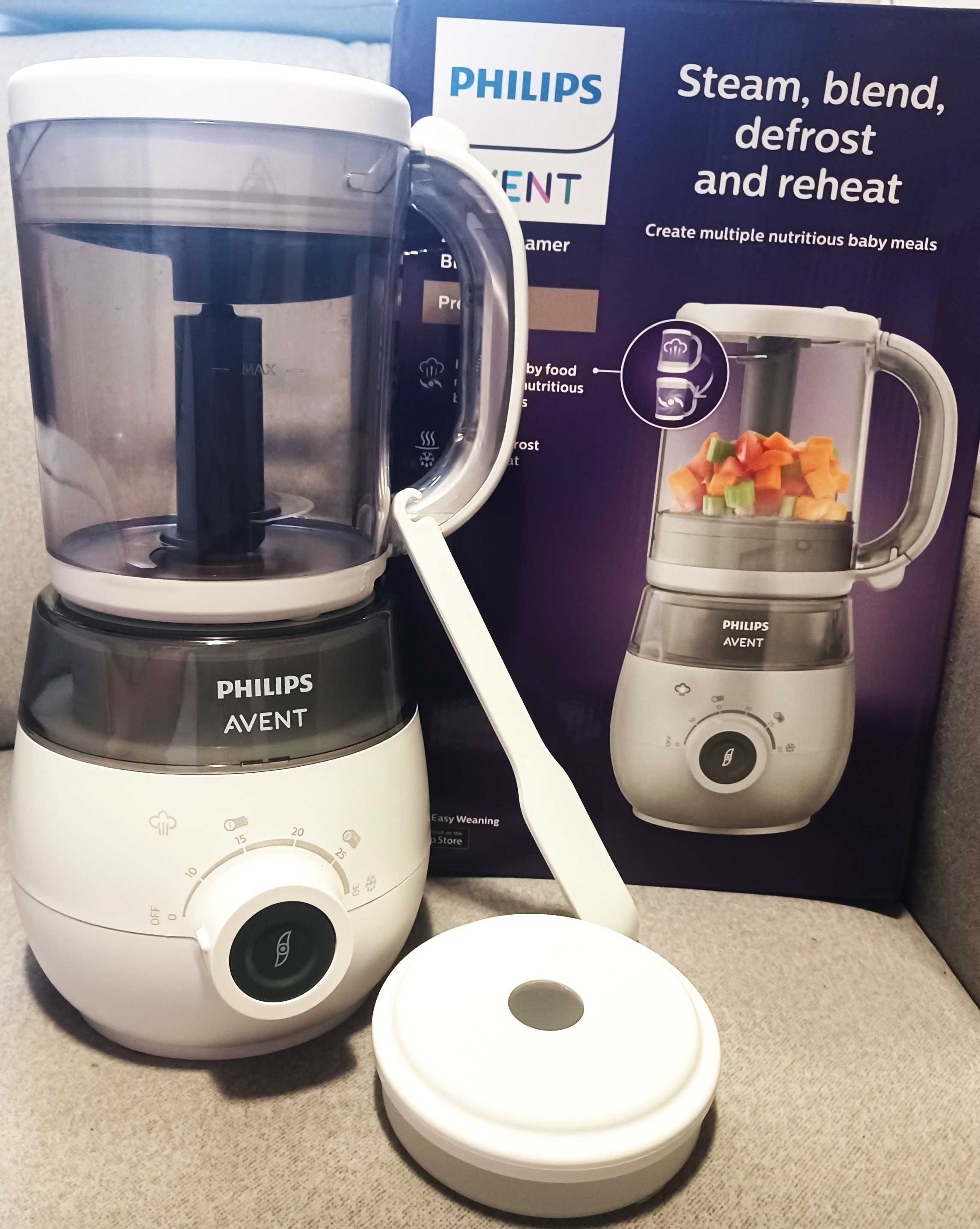 Blender Kielichowy PHILIPS SCF883/01 AVENT 400 W Biały 1l (729b)