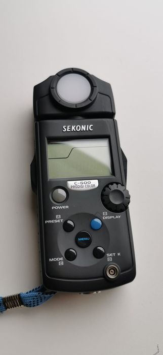 Miernik koloru Sekonic C-500 PRODIGI

Czteroczujnikowy miernik koloru