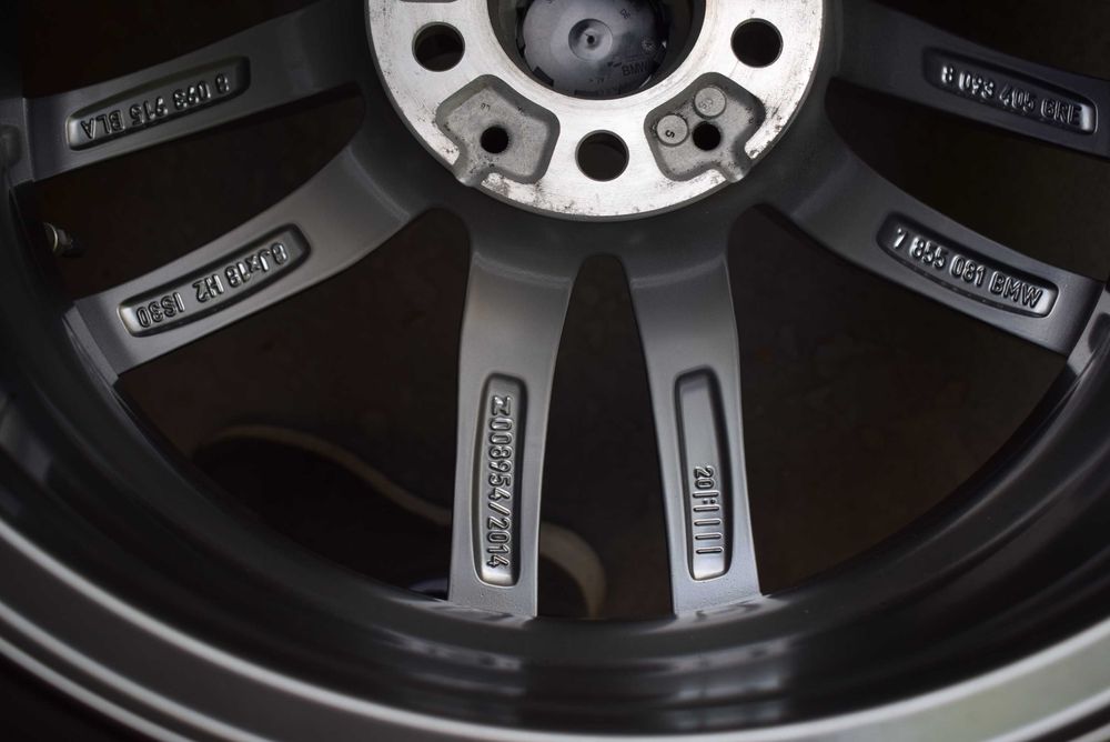 BMW 5 M G30 G31 wz 662M koła lato Goodyear przód tył oryg oem czujniki