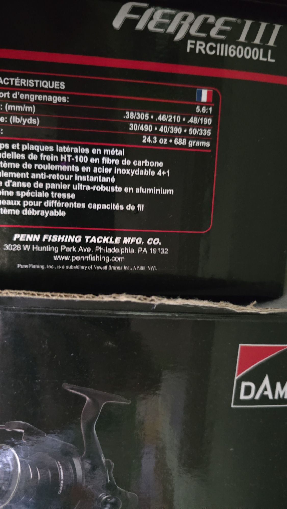 Kołowrotek Penn Fierce III 6000 live liner