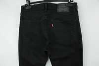 Якісні джинси Levi's 511 Slim Fit Black Denim Jeans Розмір W31/L30