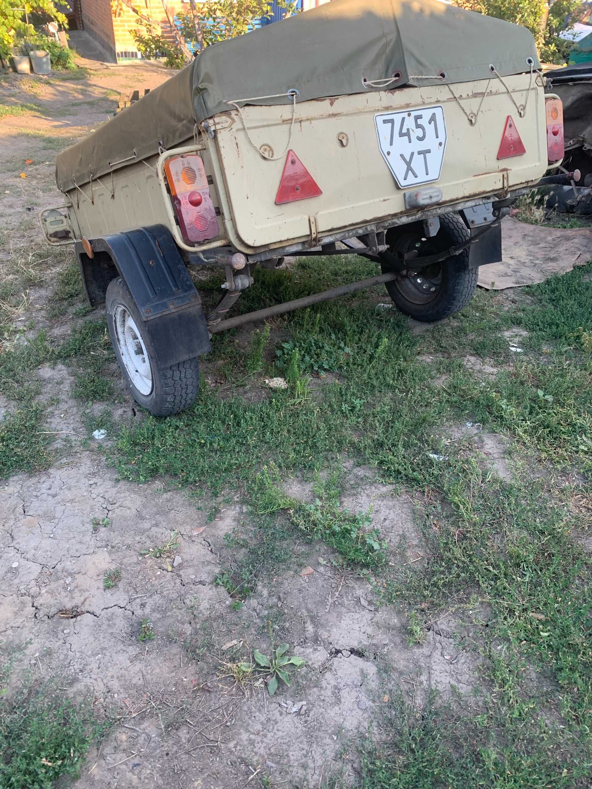 Продам причіп до легкового автомобіля