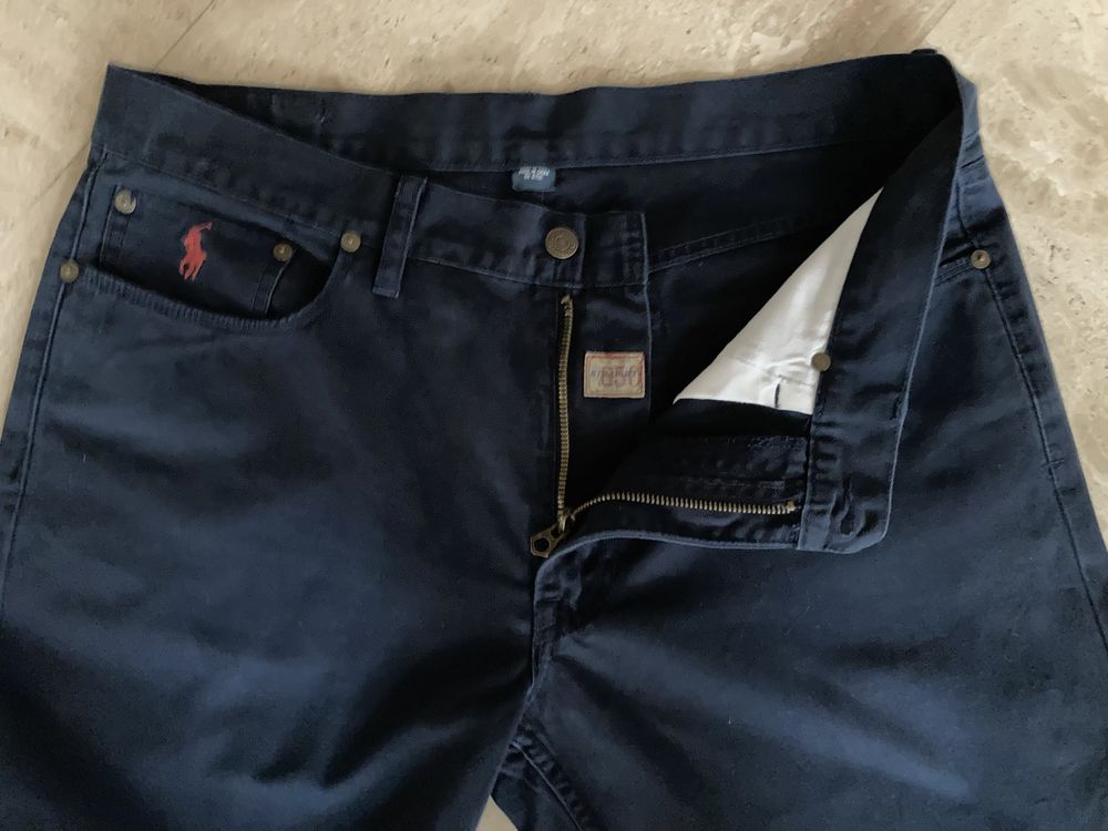 Męskie spodnie Ralph Lauren W 34 L 32  sezon wiosna / lato