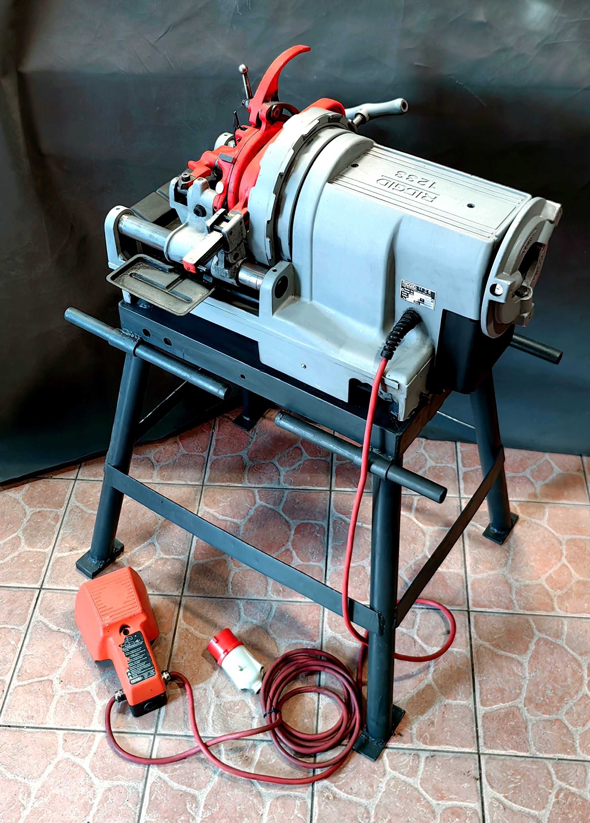 Gwintownica do Rur RIDGID 20215 1/8"-2" + Obcinarka + Stół ++ WARTO !!
