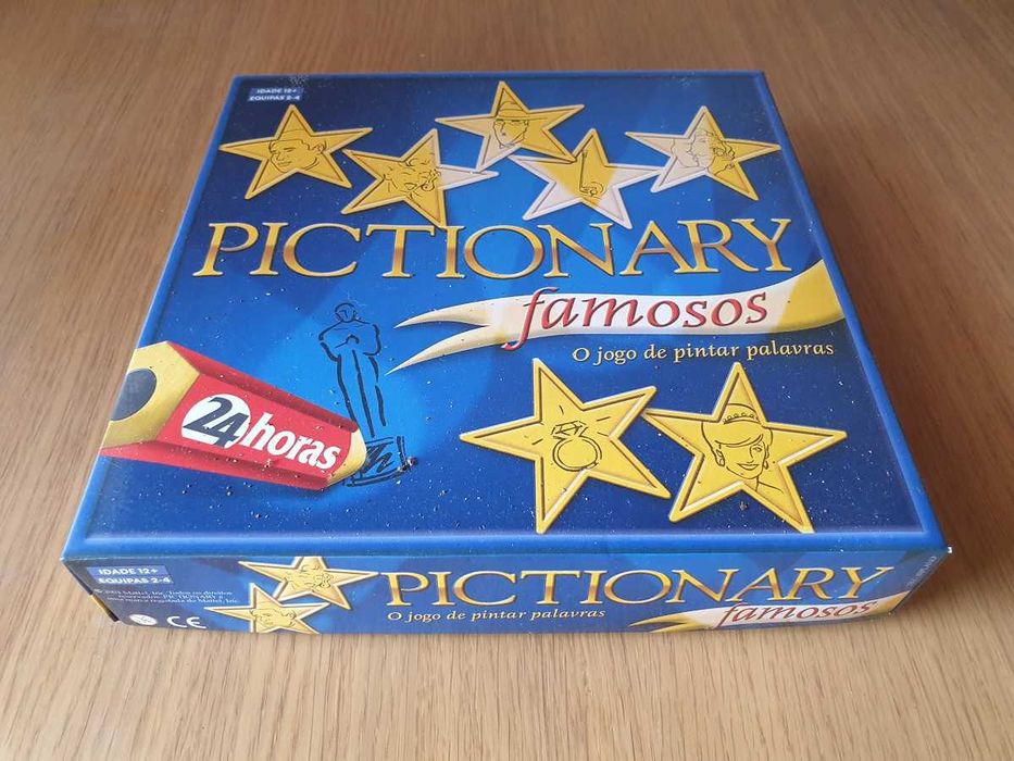 Jogo de Tabuleiro • Pictionary Famosos • 2004