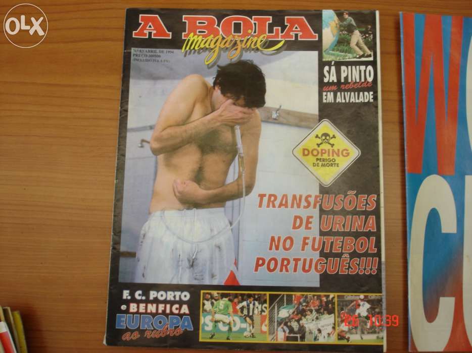 Revistas A Bola magazine de 1994