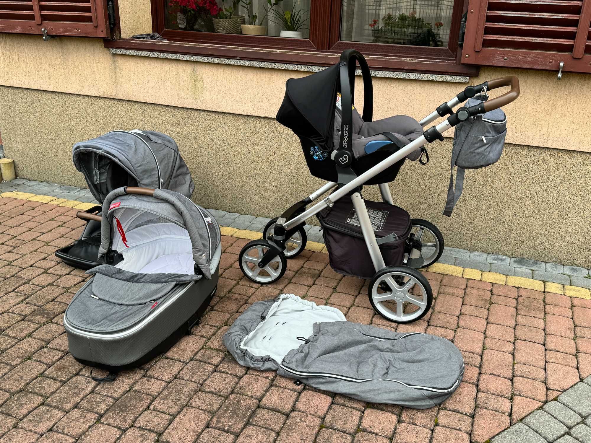 Wózek 3w1 Espiro Next Manhattan + Maxi Cosi