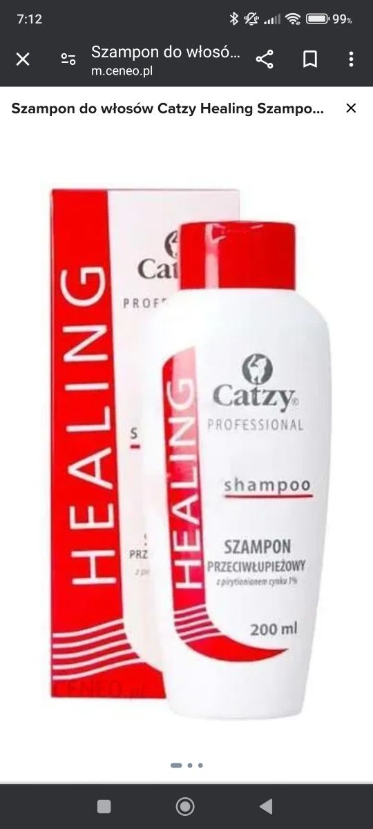 Healing szampon przeciwłupieżowy