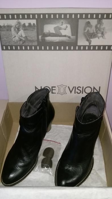 buty, kozaczki, botki skóra 40
