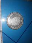 Brasil moeda 200 cruzados prata 999 proof