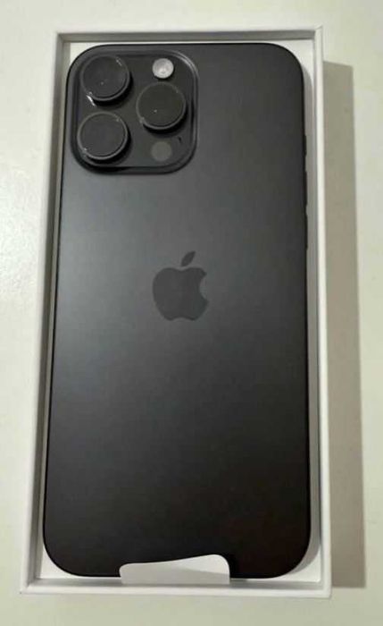iPhone 16 Pro 256GB – Preto Titânio – Novíssimo!