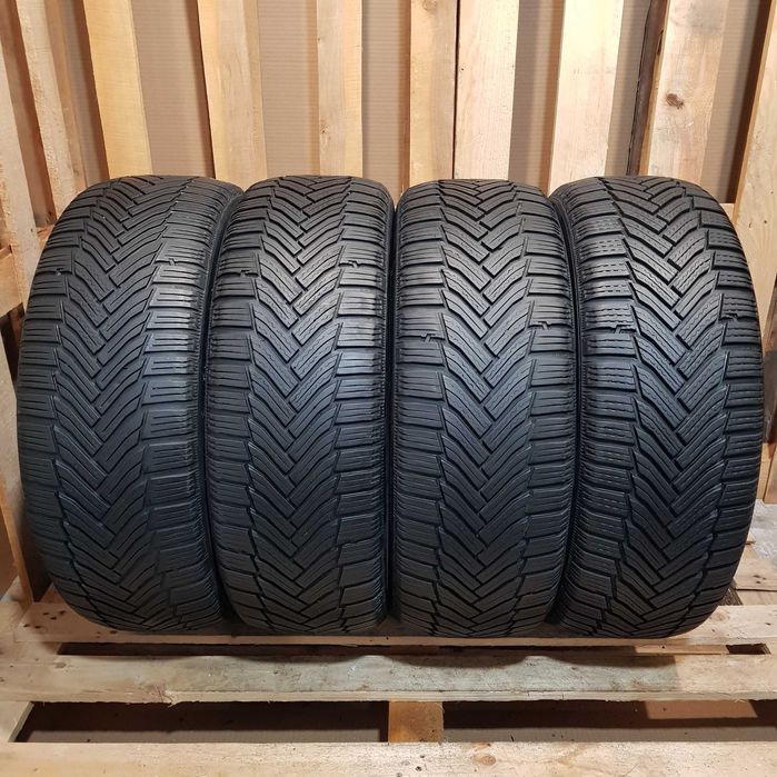 Michelin Alpin 6 215/55/17 7-5.5мм Шини Зимові (4шт) з Європи б/в Р17