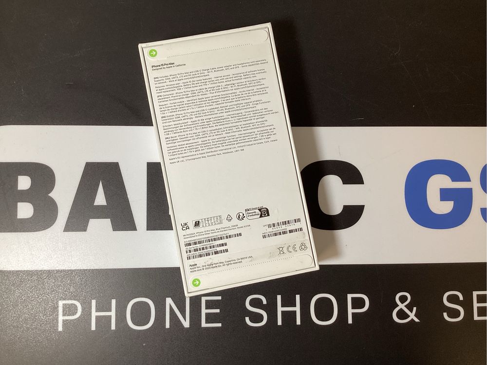 Sklep nowy Apple Iphone 15 Pro Max 265gb blue titanium