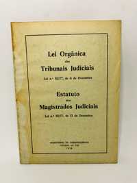 Lei Orgânica dos Tribunais Judiciais Estatuo dos Magistrados Judiciais