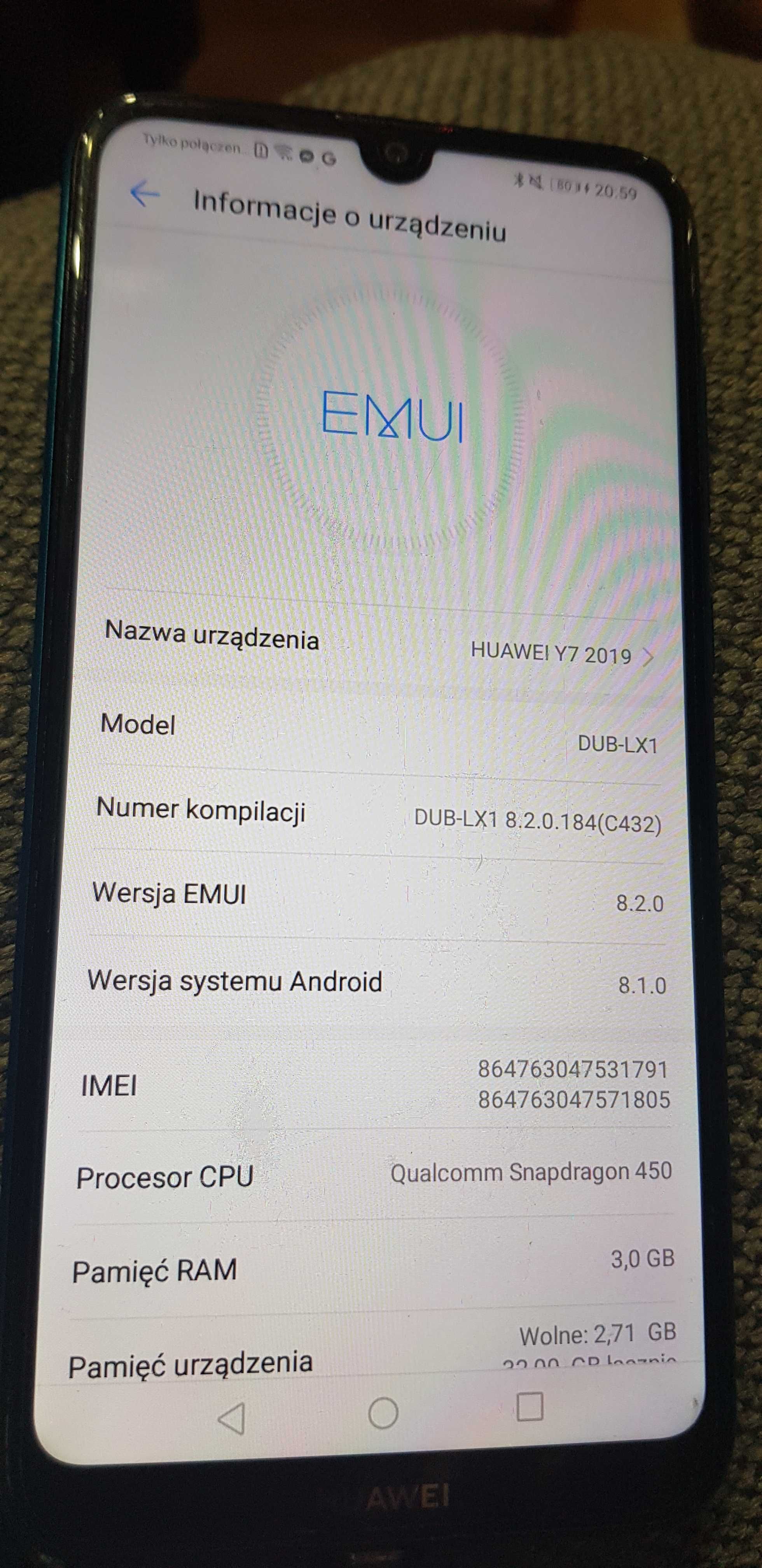 Huawei Y7 2019  smartfon