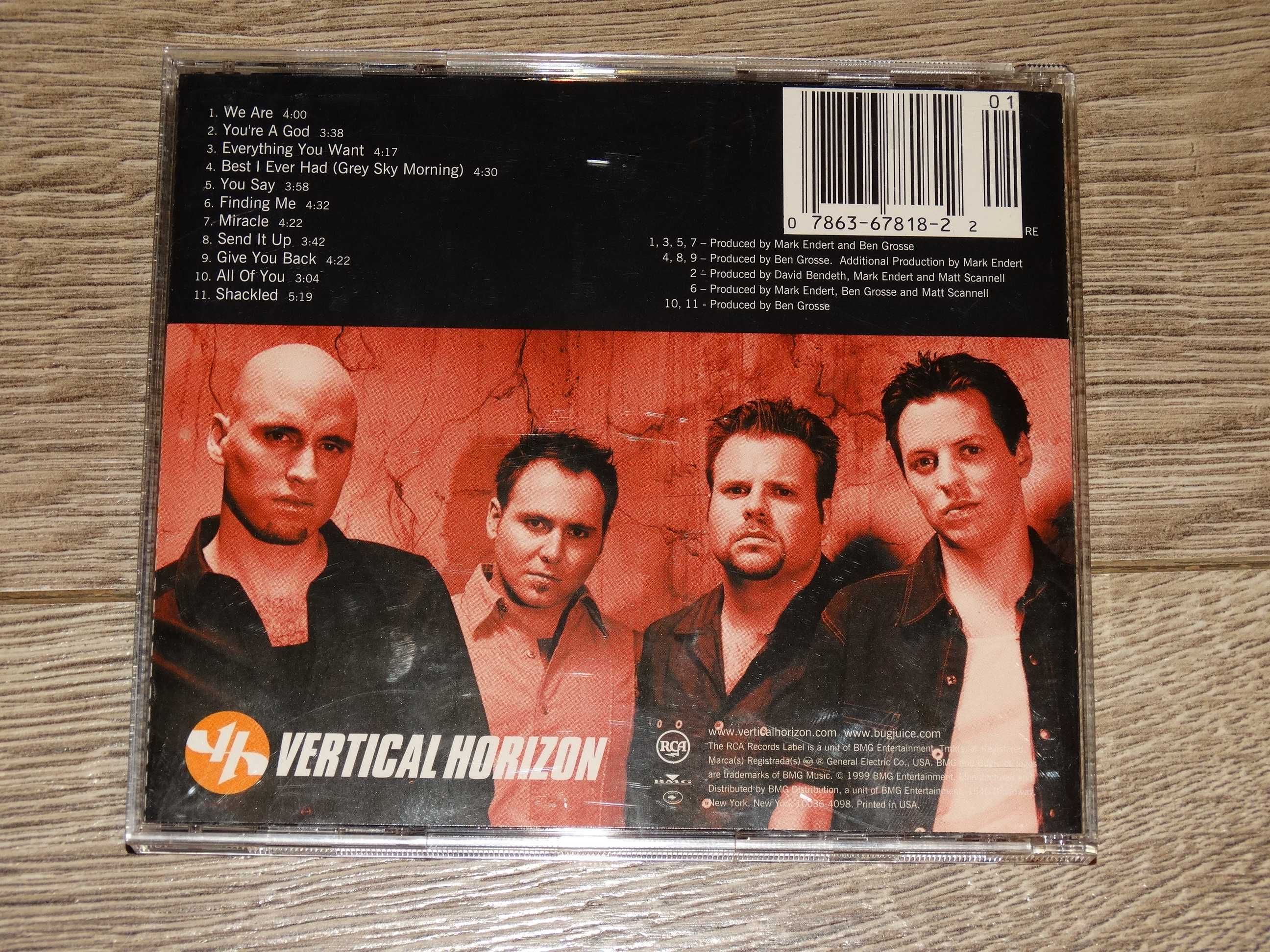 Vertical Horizon Everything You Want CD