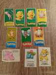Pokemon - naklejki z gum - 10 sztuk