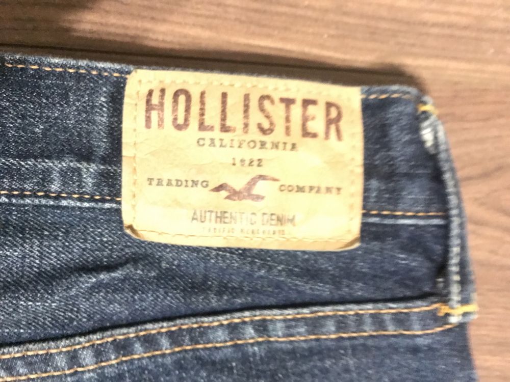 Джинси Hollister UK 32/34, класичні, нові, осінь-зима