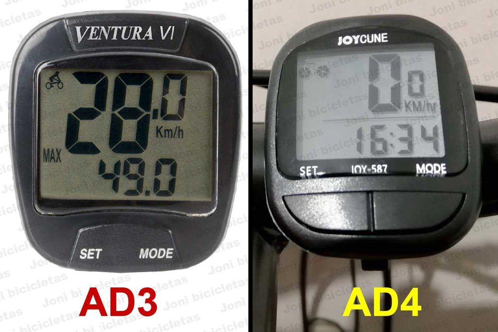 Computador de bicicleta (velocímetro, conta-quilómetros,etc)