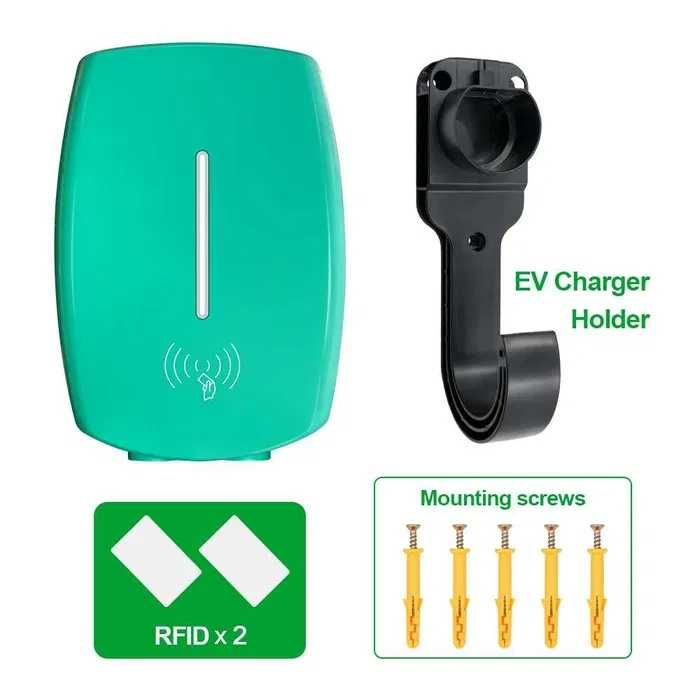 WALLBOX para EV/Híbridos Plug-In * Tipo 2 * 32A * 7kW * RFID