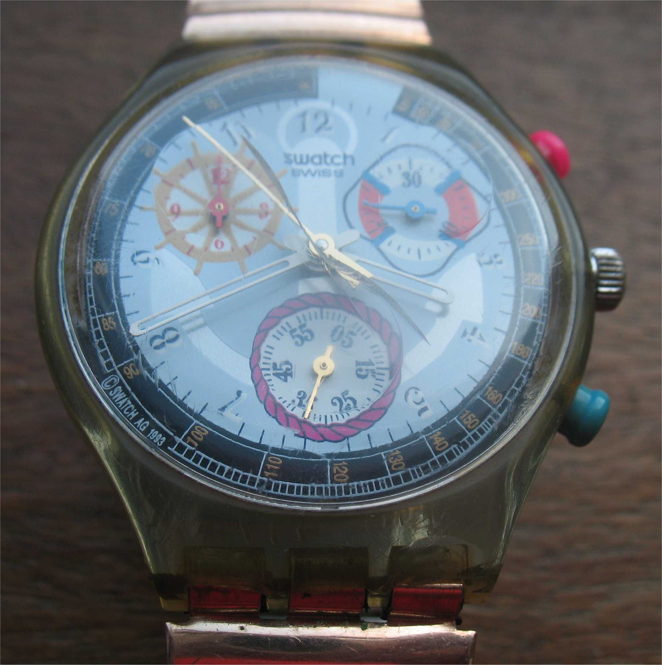 Swatch Chrono Power Steel - SCN 1 1 0 (1 9 9 4)