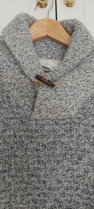 Sweat Homem Lã Cinza